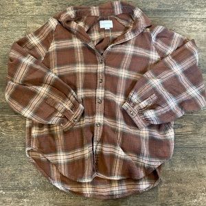 American eagle light weight flannel